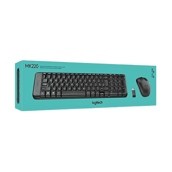 Logitech Wireless Combo Mk220 Keyboard And Mouse