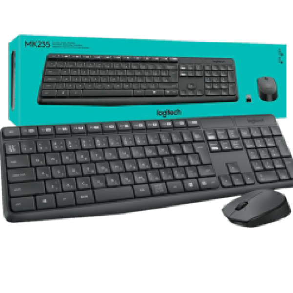 Logitech MK235 Wireless Keyboard and Mouse Combo