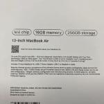 MacBook Air 13” M4 (16GB / 256GB) – Brand New
